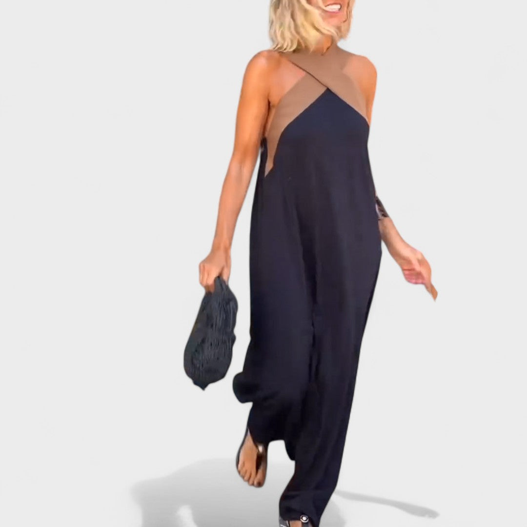Fabiola | Vestido maxi elegante para mujer de verano