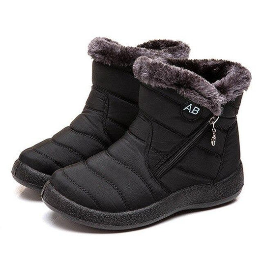 Botas de invierno impermeables cálidas y forradas para días fríos