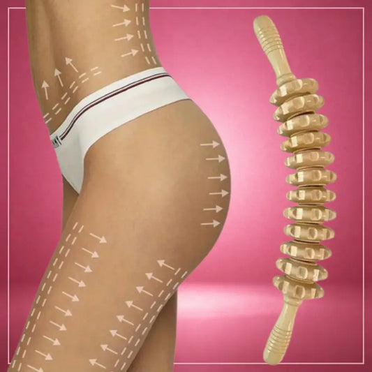 Wood Therapy Roller – Lymphatic Massage & Body Care