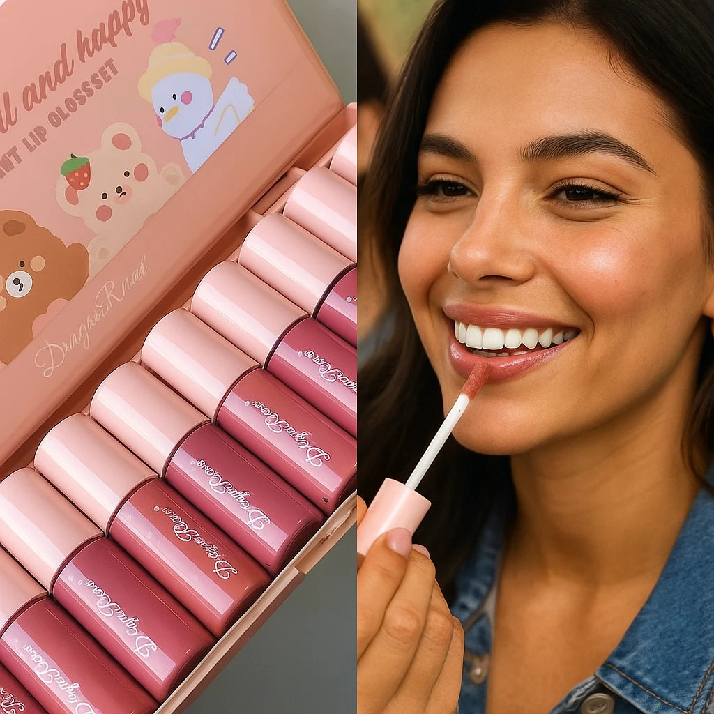 Aurora Shine Set - 10 Glosses for the Price of 5 - Aveneli