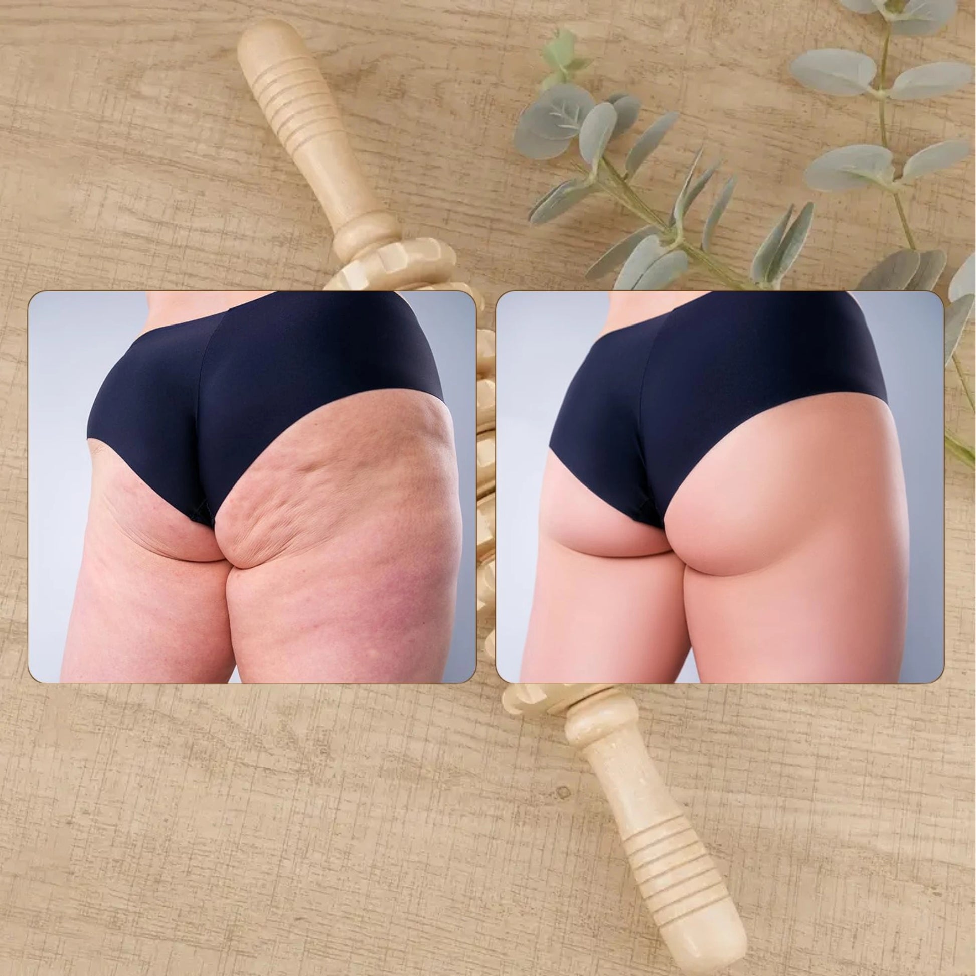 Wood Therapy Roller – Lymphatic Massage & Body Care - Aveneli