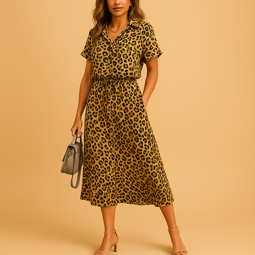Sira | Vestido midi de verano con lunares
