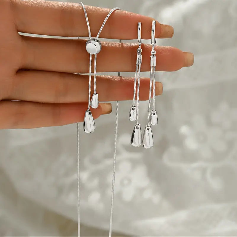 Lumière D'Or™ Jewelry Set – Elegance in Every Curve - Aveneli
