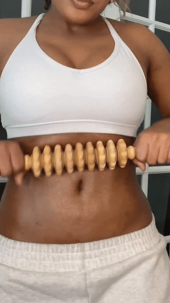 Wood Therapy Roller – Lymphatic Massage & Body Care - Aveneli