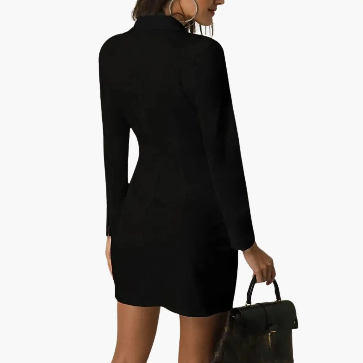 Inés | Vestido blazer para mujer con solapas y doble botonadura