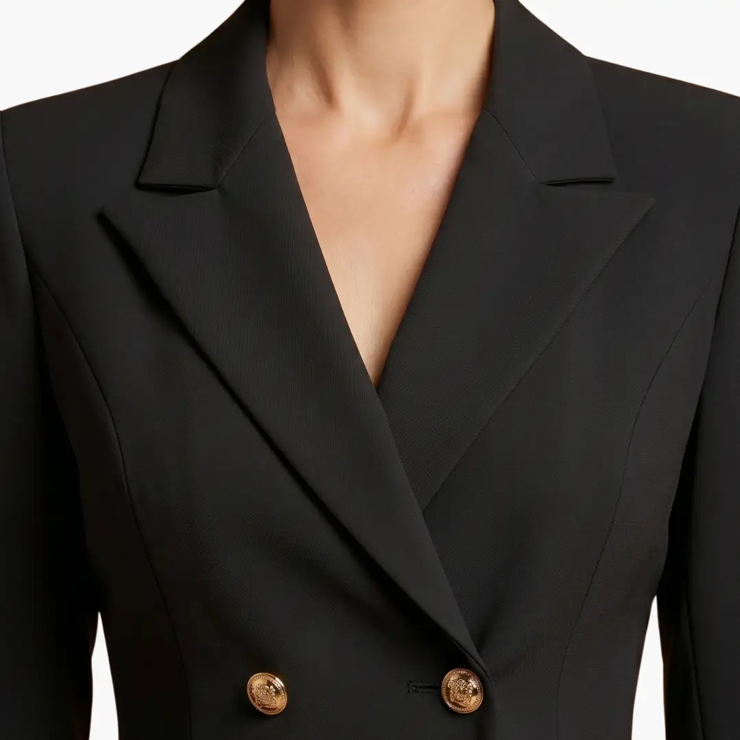 Inés | Vestido blazer para mujer con solapas y doble botonadura